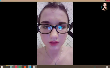 Teen masturbates live on omegle