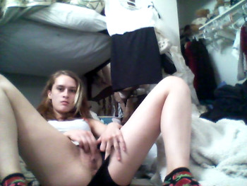 Omegle Cumshot from my girlfriend - Omegle Videos