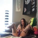 Teen Taking large dildo in ass - Patreon Girls