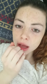 Sexy student has fun with a guy on Stickam Videos
