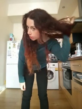 Sexy Latina loves fingering her asshole - Bigo Girls