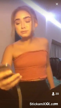 Touching my clit a little bit before orgasm - Stickam Videos