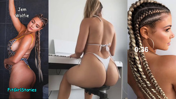 AMATEUR WET OnlyFans Girl MASTURBATION BLACK PUSSY BIG WHITE DILDO DOGGY STYLE ASS