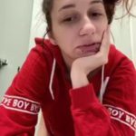 OnlyFans Teen whore doing good in shorts when boyfriend walks out to the store