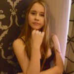 She fucks her ass with a huge dildo - Skype Girls