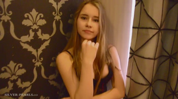 She fucks her ass with a huge dildo - Skype Girls