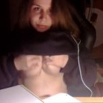 Fucked Myself with a Big Dildo in a Hotel Room - Skype Porn