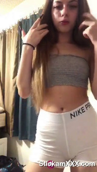 Amateur Omegle girl with nie body solo anal fuck - Omegle Girls