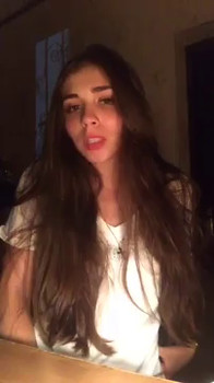 Solo Horny Tiny Teen wants to get Fucked - Skype Porn