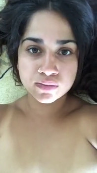 Teen schoolgirl uses toy on herself. Cute schoolgirl masturbating