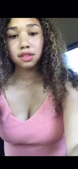 Skype teen Mia orgasm on the couch- Skype Porn