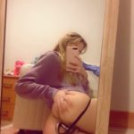 Skype little slut takes big dildo for daddy- Skype Porn