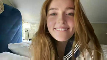 Hey daddy! let's record a video for my channel - Skype Girls