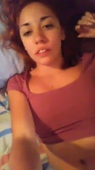 Peel off all the stickers and fuck this girl hard - Omegle Girls