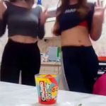 Skype Girl dancing in a new year costume - Skype Porn