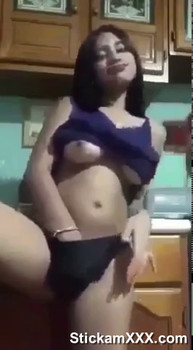 Spy cam, 18 year old Stickam girl takes a shower in the bathroom