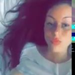 slutty Omegle sitter sucks silicone cock all over the house