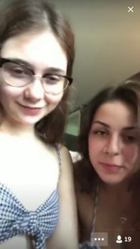 Vanessa got beautiful tits and shaved pussy - Skype Porn