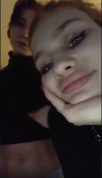 Squirting Patreon teen with massive tits soaking the bathroom floor
