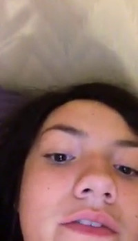 SHE FUCKS HERSELF HARD WITH Patreon DILDO SQUIRTS OVER HER