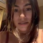 Stretching my pussy with a massive dildo - Omegle Girls