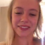 Bent Over the Bed and Skype Fucked, Multiple Angles!