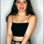 Skype Brunette RIPS Pantyhose - Cam Masturbation - Skype Porn