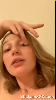 Waking up horny, masturbating and weating my short - Omegle Videos