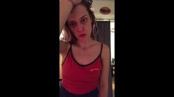 Omegle Porn pussy slut gets drilled by fucking machine - Omegle Porn