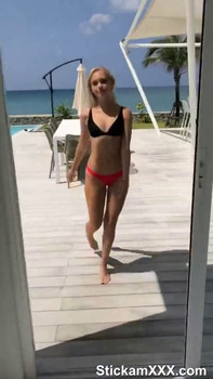 Rolling on his face and cumming with pleasure - Omegle Porn