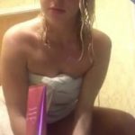 Omegle Girl fingering her pussy in the middle of the night - Omegle Porn