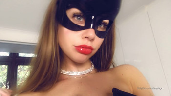 Babe plays with big tits home alone - Patreon Girls