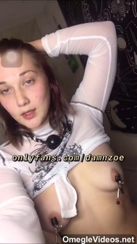 Zoom Omegle camera masturbating