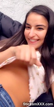 Snapchat Girl Cumming fast on my toy