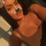 Omegle Girl shows it to the camera