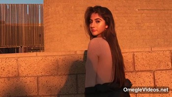 Omegle Porn Mastubating with my roommate cloths before she gets back