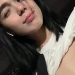 Kitty girl squirts while masturbating in public on her balcony