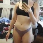 Stickam nude babe plays with her pussy in the bathroom - VickiLuv