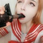 Stickam teen Kacey toying herself solo