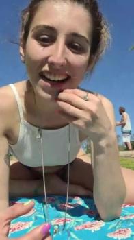 Bigo Hottie gets fucked from behind by sex machine