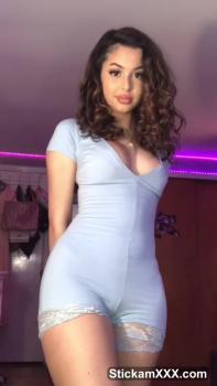 Filling my Skype pussy with a Bad Dragon