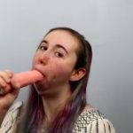 Fit nude Omegle girl having fun by shaking her cute butt