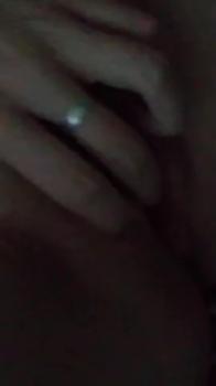 Omegle babe with big tits is super horny and she needs to masturbate