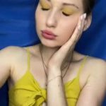 Stickam Girl changing her clothes on Live in her messy room and shows nip slip