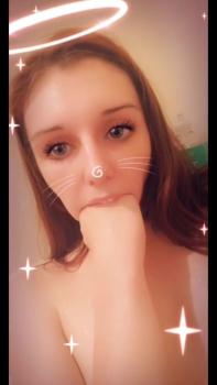 Cosplay Stickam girl flashing one of her pierced tits on Live for her viewers