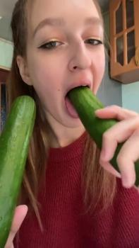 Masturbating in Omegle Schoolgirl Outfit