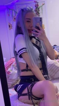 Kitty 18 Nini masturbates after school