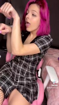 Come on, you little Stickam bitch jerk off your pussy nicely