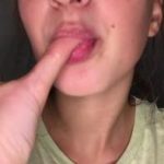 Omegle girlfriend has fun didlo, pussy masturbation