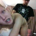 German Omegle slut fucked after masturbation